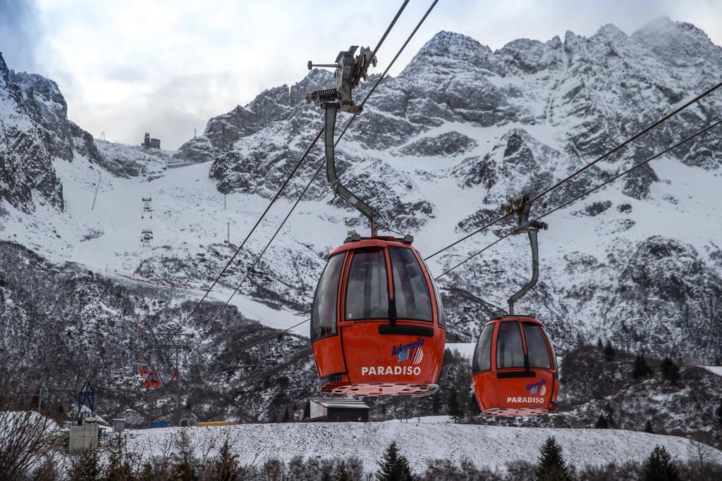 Alpencolor Hotel Tonale 파쏘델토날레 외부 사진